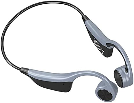 MLDSN Kemik İletimli Kulaklık Başa Takılan Kablosuz Bluetooth5. 0 Kulaklıklar Mikrofonlu Handsfree Oyun Kulaklığı (Renk: A, Boyut: