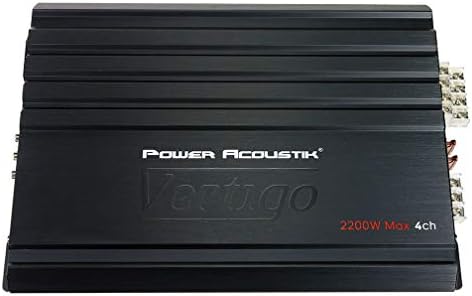 Güç Akustik VA4-2200D 2 Kanal 2200 W Bileşen Hoparlörler Tweeter'lar Amplifikatör