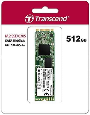 Transcend 512 GB SATA III 6 GB/sn MTS830S 80mm M. 2 SSD 830 S Katı Hal Sürücü TS512GMTS830S