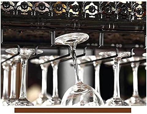 CUITAO Asılı şarap rafı ile Cam Tutucu için Bistro, Basit Tarzı Demir Asılı şarap cam Raf, Asılı şarap cam Tutucu, Şarap Kadeh