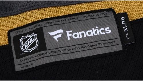 Jonathan Marchessault Vegas Golden Knights İmzalıCorsi God Yazılı Siyah Fanatik Ayrılık Forması-İmzalı NHL Formaları