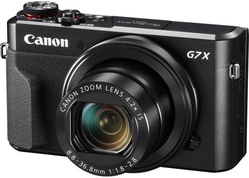 Canon PowerShot G7 X Mark II Dijital Fotoğraf Makinesi + 16GB SD Hafıza Kartı + Sunshine Deluxe Paket (Siyah)