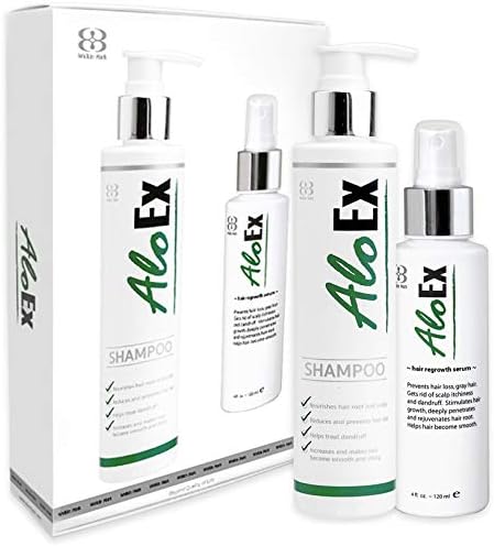 Çift Set AloEx Set Saç Çıkma Şampuanı 200 ml Ve Serum 120 ml Skinsyrup Abrakadabra Anti-saç Güz Kremi 250 Ml Regrow Çıkma DHL