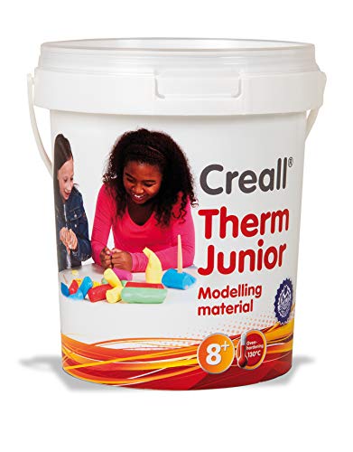 Amerikan Eğitim Ürünleri A-03015 Creall Therm Junior Modelleme Malzemesi, Çeşitli Renkler, 500 g, 5,12 Yükseklik, 4,75 Genişlik,