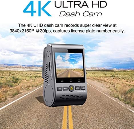【Bundle: VIOFO A129 Pro ile GPS + CPL + Hardwire Cable】 VIOFO A129 Pro 4 K Çizgi Kam 3840x2160 P Ultra HD 4 K Dash Kamera Sony