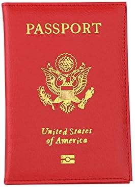 FORUU Çanta, Unisex Pasaport Tutucu Koruyucu Cüzdan Kartvizit Yumuşak Pasaport Kapağı