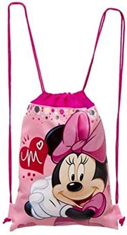 Disney Mickey ve Minnie Mouse İpli Sırt Çantaları Artı Boyunluklar ile Ayrılabilir bozuk para cüzdanı ve İmza Kitapları (6 Set)