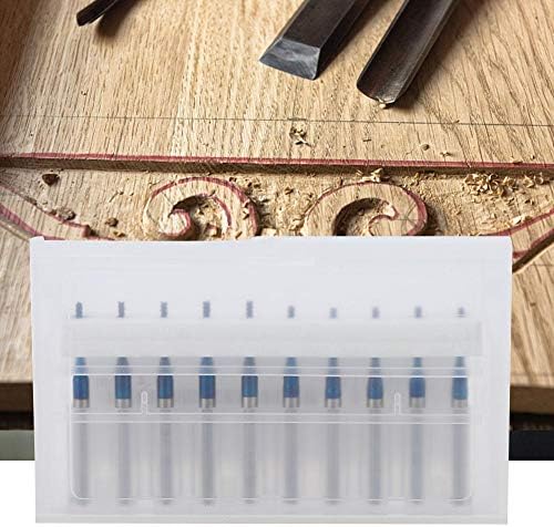 Dayanıklı Pratik freze Uçları freze Kesici Uygun Karbür Mavi Mısır Kesici için Plastik ile 1.5 in Uzunluğu (1.4 mm)