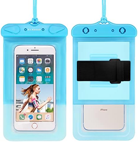 Boyun Tuzak ve Kol Bandı ile su geçirmez Şamandıra Telefon Kılıfı, Su geçirmez Telefon kılıfı, iPhone 12 Samsung Galaxy için