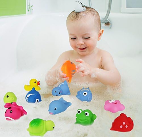 Click N' Play Çeşitli Renkli Banyo Fışkırtmaları (12 Paket)