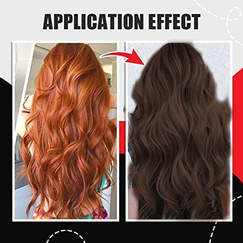 Saç Boyası Kremi Kalıcı Saç Rengi Kremi Besleyici Saç-Uzun Ömürlü (1 Sayım) (Kahverengi)