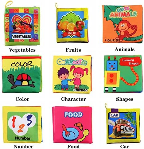 0-3 Yıl Sessiz Bilişsel Renk Okyanus Bebek Kitapları Erken Eğitim Ebeveynlik Oyuncaklar Bez Kitaplar (Sayılar)