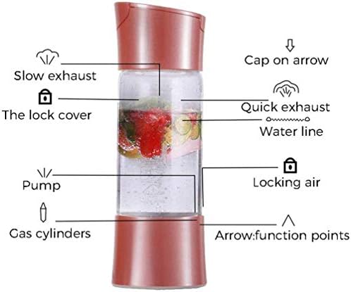 500 ML Köpüklü Su Makinesi Sprey Çalışma Fonksiyonu ile, ev DIY Gazlı Kabarcık Su Içecekler Kokteyl Makinesi, CO2 Soda Sifon