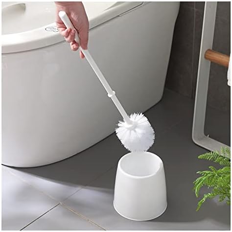 Tuvalet Fırçası ile Taban Koltuk Basit Plastik Tuvalet Temizleme Fırçası Ev Tuvalet Fırçası Banyo WC Aksesuarları (Renk : 8103)