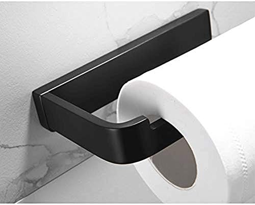 WSZJJ Kağıt havlu tutucu-Mat Siyah Tuvalet Kağıdı Holder304 Paslanmaz Çelik Banyo Lavabo Kağıt Havlu Dispenseri Duvara Montaj