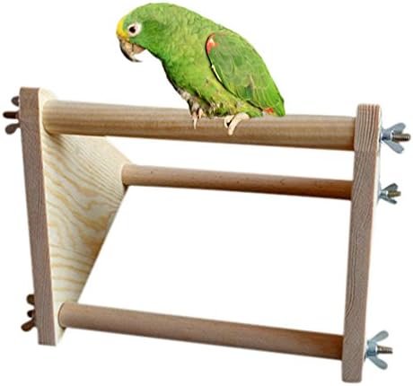 Keersi Ahşap Levrek Kuş Papağan Amerika Papağanı Afrika Griler Budgies Parakeet Cockatiel Kakadu Conure Lovebird Masa Eğitim