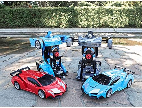 Xolye Deforme Robot Oyuncak Elektrikli Oyuncak Araba Modeli Üzerinde Çocuklar için 3 Yaşında Yüksek Hızlı Lamba ile Müzik Sürüklenme