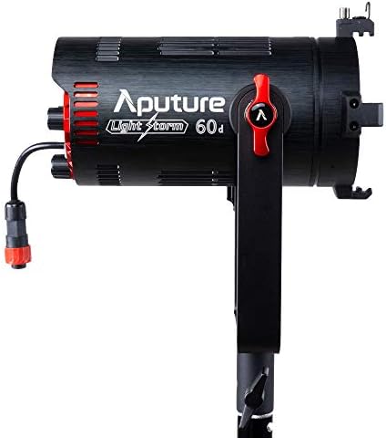 Aputure LS 60D ışık Fırtına 60 W Günışığı Odaklama LED video ışığı, CRI 96 + TLCI 98 + 50000lux @1 m, App Kontrolü, IP54 Seviye