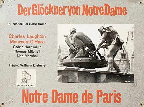 Notre Dame 1960'ların İsviçre Sahne Kartının Kamburu