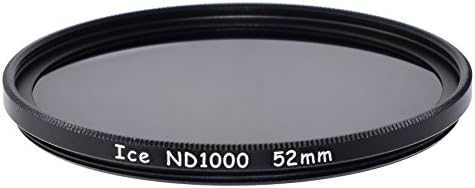 BUZ 52mm ND1000 Filtre Nötr Yoğunluk ND 1000 52 10 Durdurma Optik Cam