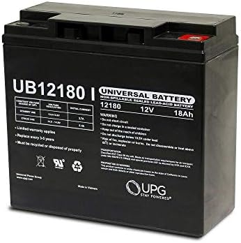 UPG UB12180 12V 18AH SLA Uç Terminal Bataryası, BMW R1100RS, R1100RT ile uyumlu