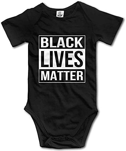 Siyah Lives Matter Bebek Tırmanma Kısa Kollu Onesie 18-24 Ay