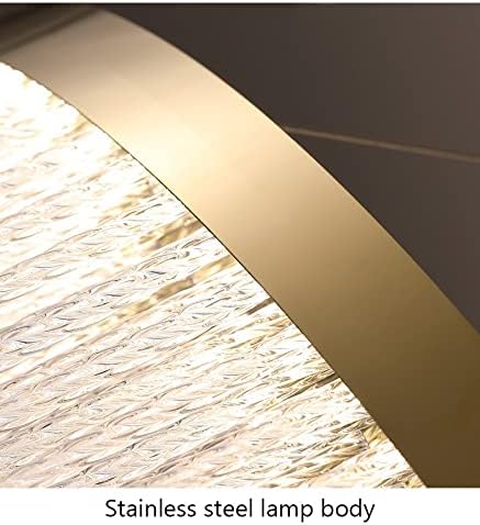 CXXDD Modern altın çelik parlaklık cam Led dim kolye ışıkları oturma odası yuvarlak Led Droplight Deco Askıya lamba armatürleri
