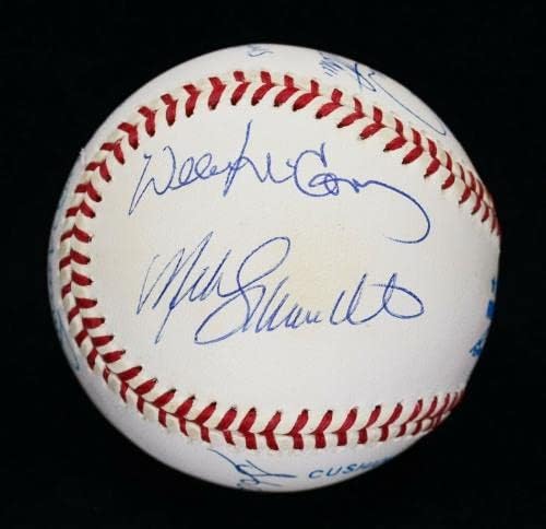 Yüksek Dereceli 500 Home Run Kulübü İmzalı Top (11) Mickey Mantle Ted Williams JSA İmzalı Beyzbol Topları