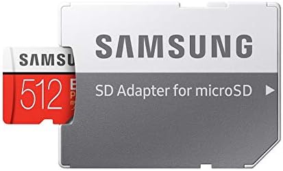 Samsung Evo Plus 512GB Micro SDXC Hafıza Kartı Sınıf 10 Android Telefonlarla Çalışır-Galaxy A51, A50, A40, A30 (MB-MC512), (1)