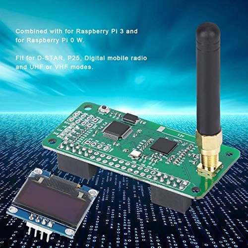 Jeanoko Kablosuz Hotspot Modülü Taşınabilir Dijital Radyo Kurulu Çok Modları Pratik UHF veya VHF Modları için Ahududu Pi 3 (3)