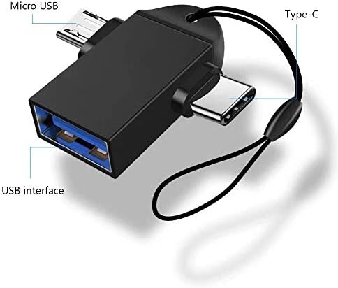 newshijieCOb USB 3.0 Kadın Tip-C / mikro USB Cep Telefonu Dizüstü OTG Adaptör USB Yüksek Hızlı İletim Transferi Şarj Adaptörü