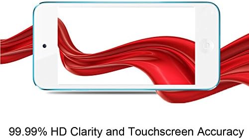 (2'li Paket) [Temperli Cam] iPod Touch 6G (6. Nesil) / 5G (5. Nesil) için Ekran Koruyucu, Ömür Boyu Değiştirme Garantisi ile