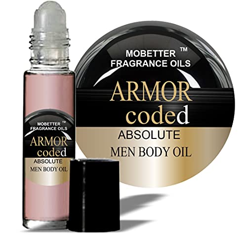 Armor Coded Absolute Cologne Fragrance Body Oil for Men by Mobetter Parfüm Yağları