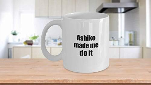 Komik Ashiko kupa bana müzisyen hediye alıntı Gag kahve çay Bardağı büyük 15 Oz Yaptı
