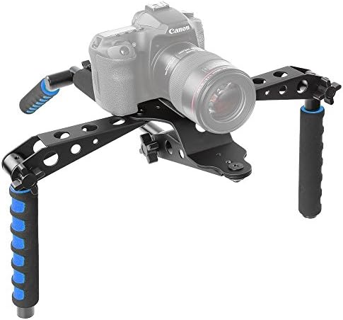 MARSRE Katlanabilir DSLR Omuz Rig Film Yapma Sistemi Kamera Omuz Dağı/Omuz Desteği Pad Dijital SLR Kamera ve Kamera için