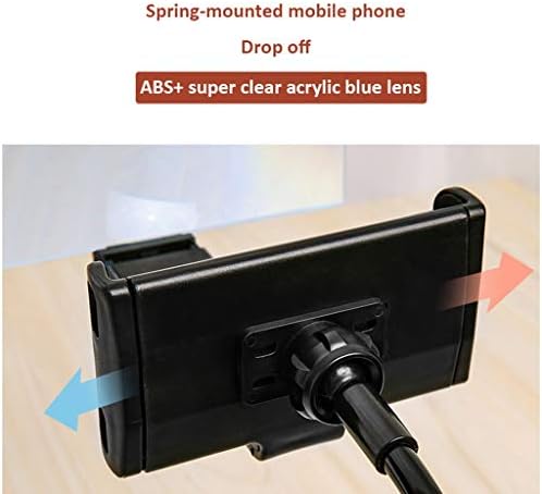 QFFL Taşınabilir Projektör Ekran 12 3D telefon ekran büyüteci ile Gooseneck telefon tutucu HD Eğrisi Ekran Amplifikatör Büyütücü