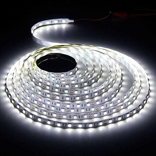 5 m 10 m 20 m 30 m 5050 beyaz SMD 300 LED şerit ışık esnek Olmayan su geçirmez 12 V ev dekor Led şerit ışıkları Led şerit süslemeleri