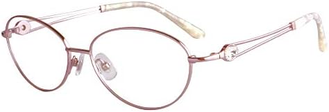 MEDOLONG Titanyum Çerçeve kadın Anti Mavi Işın Parlama Önleyici Bilgisayar Okuma Gözlükleri-LH966