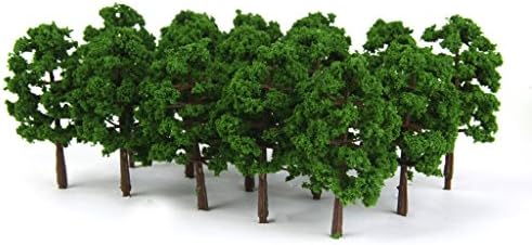 LoveınDIY 200x8cm 1: 150 N Ölçekli Plastik Model Ağaçlar Demiryolu Manzara Manzara Düzeni