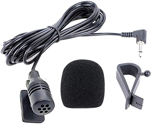 NowTH 2.5 mm Mikrofon Mikrofon Pioneer Araba DVD Navigasyon Bluetooth Radyo Stereo Çalar Kafa Ünitesi (9.85 feet Kablo)