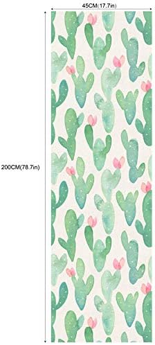 Taogift Kabuğu ve Sopa Dekoratif Kaktüs Temas Kağıt raf astarı Dolapları Dresser Çekmece Kapı Mobilya duvar Kağıdı Sticker 17.
