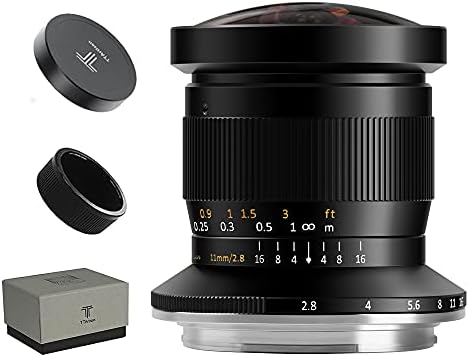 TTArtisan 11mm F2.8 Tam Çerçeve Ultra-Geniş Balıkgözü Manuel Lens için Fuji GFX-Montaj Kamera GFX100, GFX 50 S, GFX 50R, GFX100S