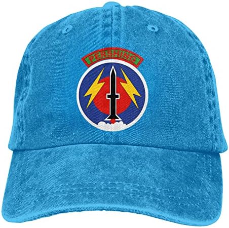 56. Topçu Komutanlığı-Pershing Unisex Beyzbol Şapkaları Kovboy şapkası Denim Şapkalar Düz Şapkalar Uygun Şapkalar Baba Şapkası