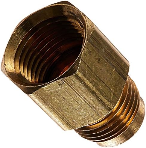 anderson metals corp 714046-0606 3/8-İnç Parlama x 3/8-İnç Dişi Demir Boru Dişi Konnektör