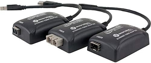 Scorpion-USB 3.0'dan Gigabit Ethernet Fiber Adaptörüne Geçiş Ağları 1000Base-SX
