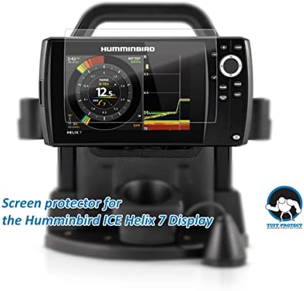 Tüf Korumak için Clear Ekran Koruyucular Humminbird BUZ Helix 7 Balık Bulucu Ekran