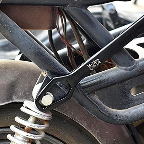 KGEZW 22mm Evrensel Çift Kafa Anahtarı Torx Anahtarı Araba Bisiklet Tamir Aracı Vida Somunları Anahtarları Cırcır Anahtarı Çift