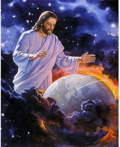 YUMEART Dini 5D DIY Elmas Nakış Hıristiyan İsa Resimleri Tam Elmas Çapraz Dikiş Rhinestones almaznaya Nakış