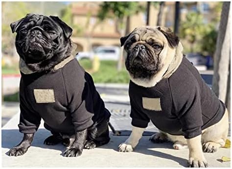 ZDSS Giyim ve Aksesuarları Moda Köpek Giysileri Pet Köpek Hoodie Pug Teddy Ceket Kaban Fit Küçük Orta Köpekler ıçin Sıcak Tutmak