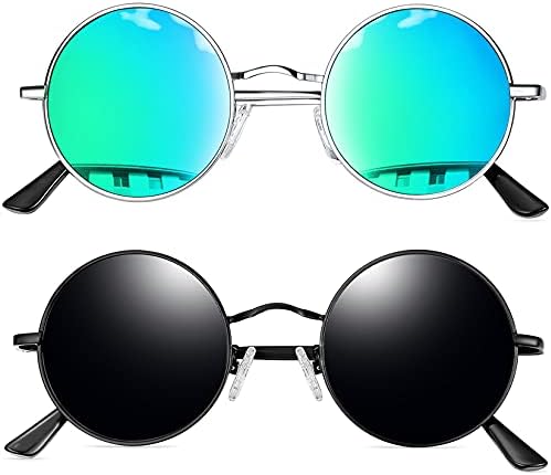 Joopın Polarize Lennon Yuvarlak Güneş Gözlüğü Kadın Erkek Daire Hippi güneş gözlüğü